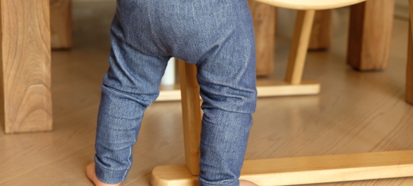 Tuto DIY : Le tout petit leggings « denim » en 12 mois